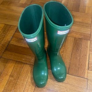 Green Hunter Boots